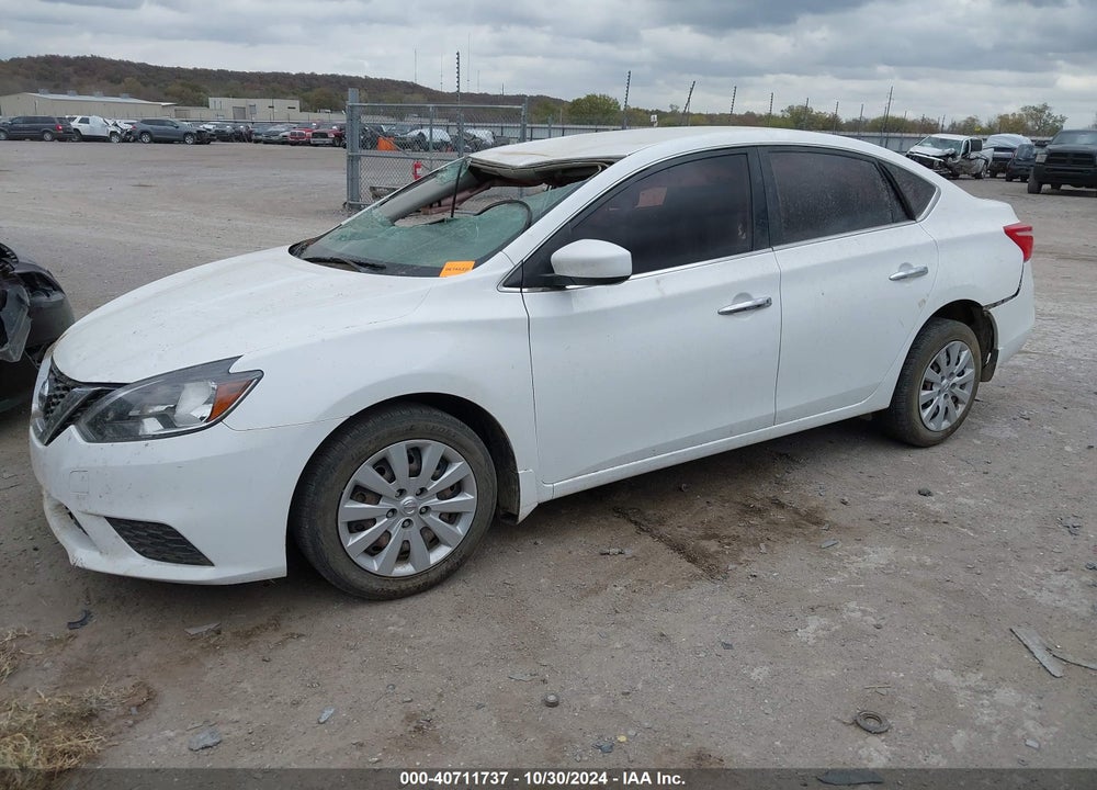 2019 NISSAN SENTRA S VIN: 3N1AB7AP6KY252348