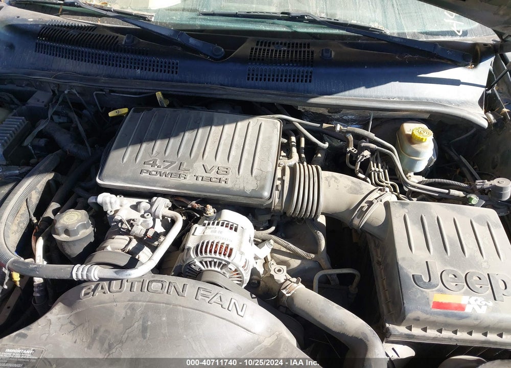 2002 JEEP GRAND CHEROKEE LAREDO VIN: 1J4GW48N92C184970
