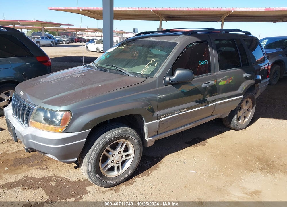 2002 JEEP GRAND CHEROKEE LAREDO VIN: 1J4GW48N92C184970