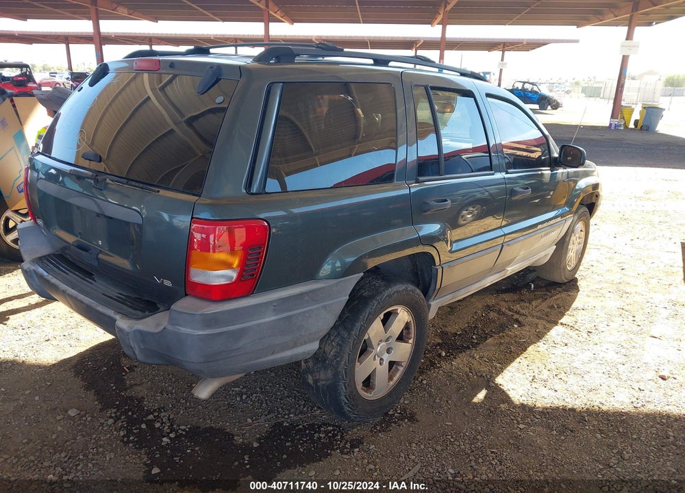 2002 JEEP GRAND CHEROKEE LAREDO VIN: 1J4GW48N92C184970