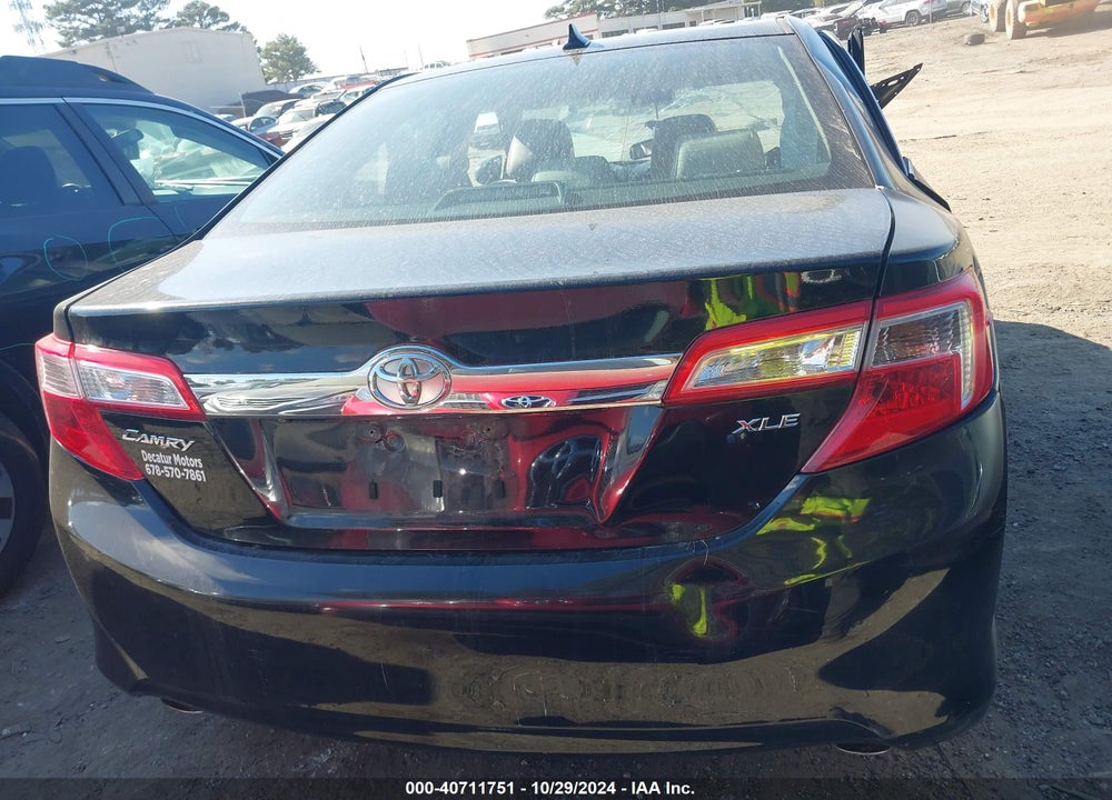 2012 TOYOTA CAMRY VIN: 4T1BK1FK9CU507764