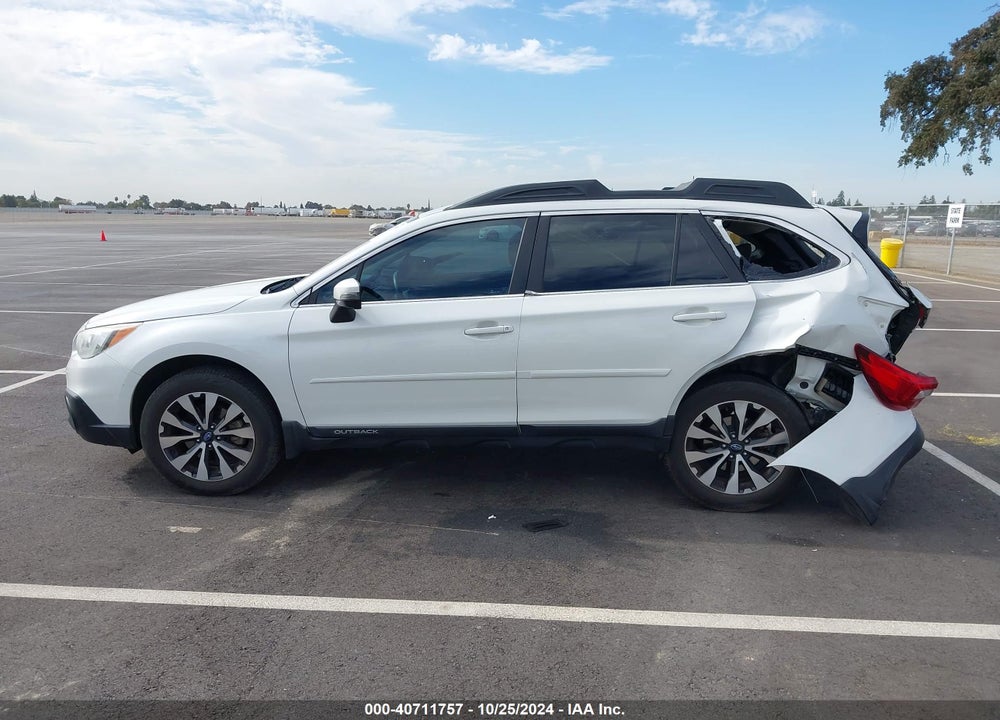 2016 SUBARU OUTBACK 2.5I LIMITED VIN: 4S4BSANC9G3279013