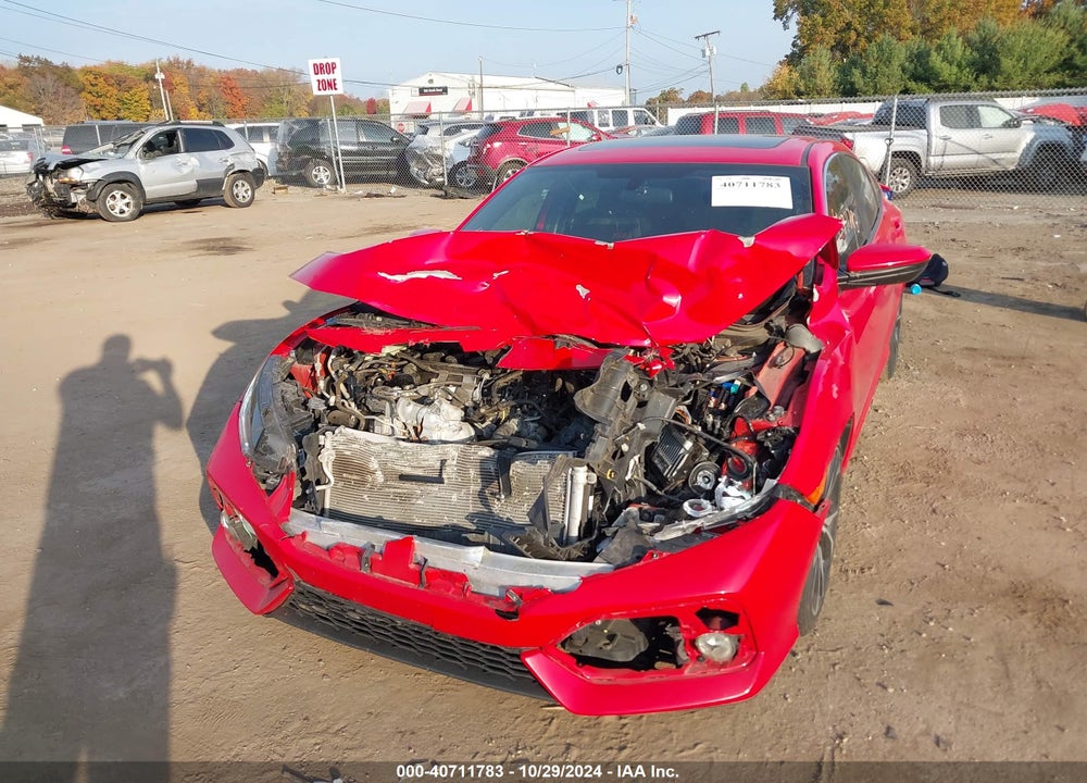 2017 HONDA CIVIC SI VIN: 2HGFC1E50HH703277