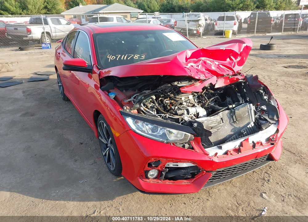 2017 HONDA CIVIC SI VIN: 2HGFC1E50HH703277