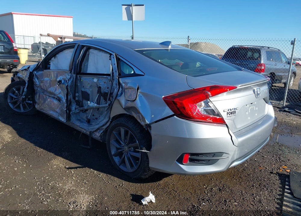 2019 HONDA CIVIC EX VIN: JHMFC1F35KX014574