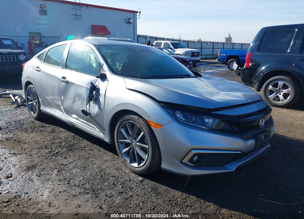 2019 HONDA CIVIC EX VIN: JHMFC1F35KX014574