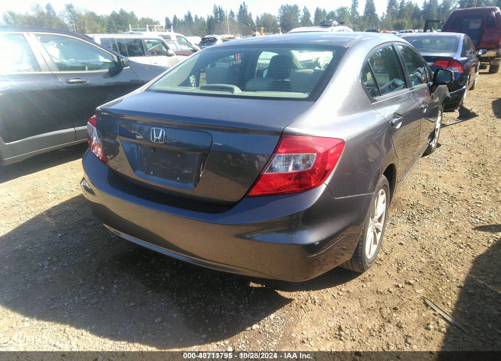 2012 HONDA CIVIC VIN: 19XFB2F84CE109179