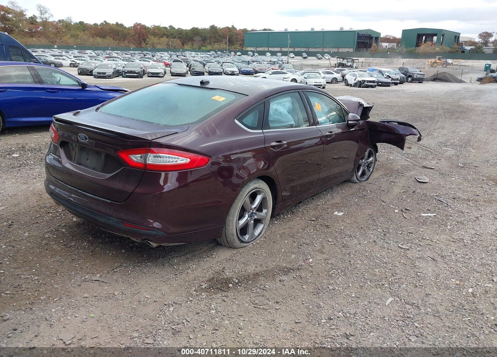 2013 FORD FUSION SE VIN: 3FA6P0H75DR251907