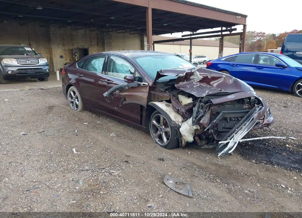 2013 FORD FUSION SE VIN: 3FA6P0H75DR251907