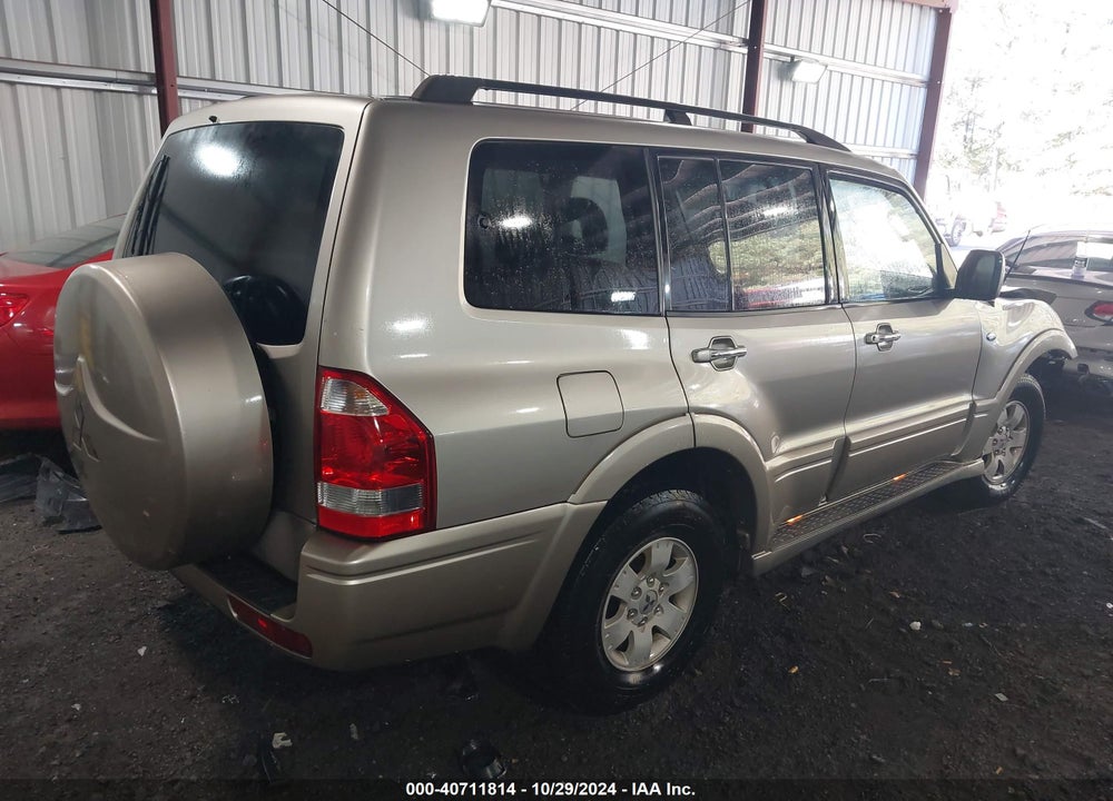 2004 MITSUBISHI MONTERO XLS VIN: JA4MW51S64J009907