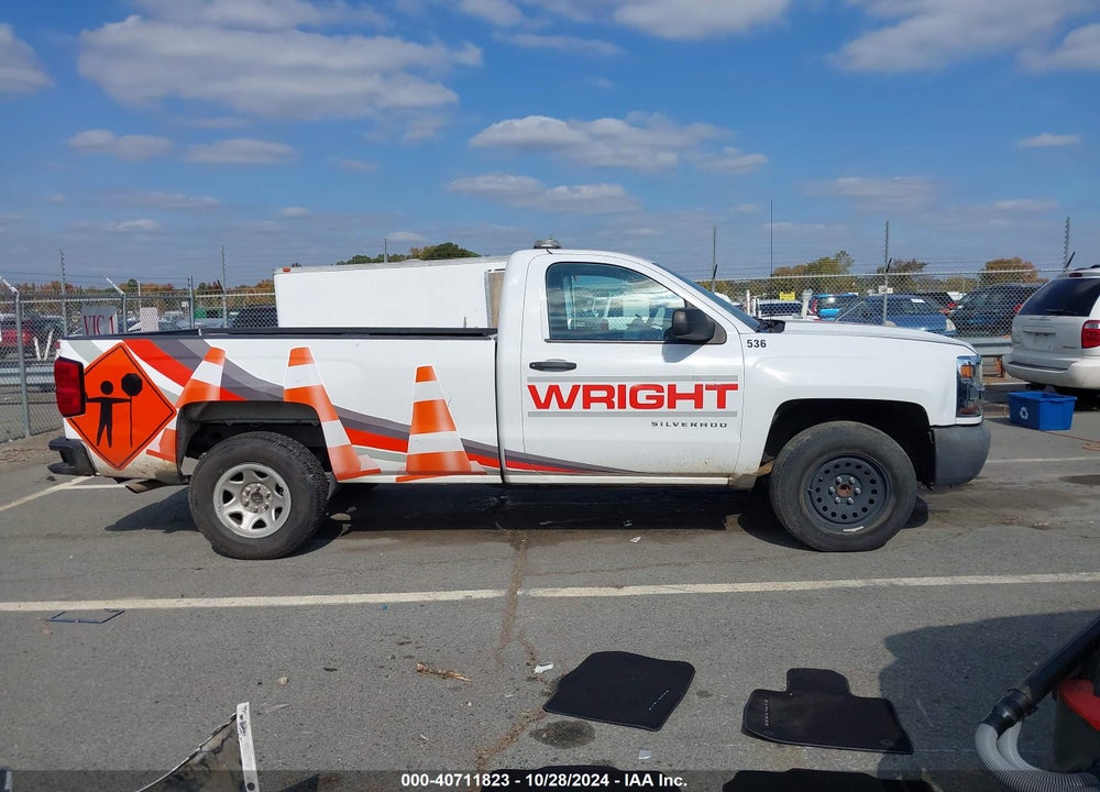 2017 CHEVROLET SILVERADO 1500 WT VIN: 1GCNCNEH9HZ401997