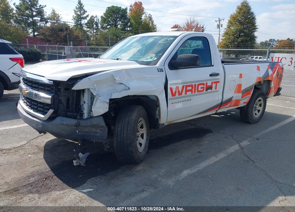 2017 CHEVROLET SILVERADO 1500 WT VIN: 1GCNCNEH9HZ401997