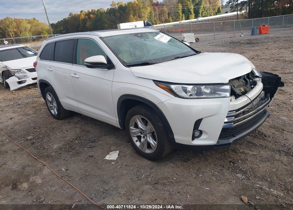 2019 TOYOTA HIGHLANDER LIMITED VIN: 5TDYZRFH0KS305797