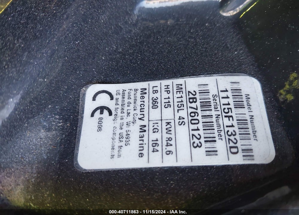 2020 BAYLINER BOAT VIN: BLBX3197C020