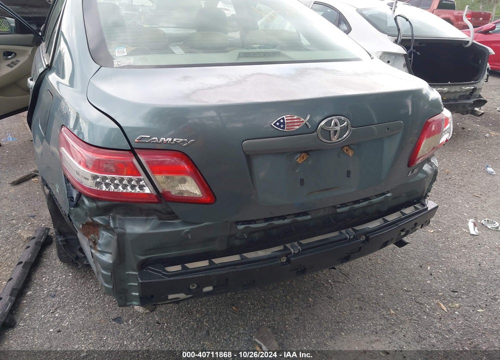 2010 TOYOTA CAMRY LE VIN: 4T1BF3EK2AU517194