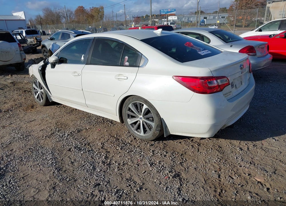 2016 SUBARU LEGACY 2.5I LIMITED VIN: 4S3BNAN62G3023124