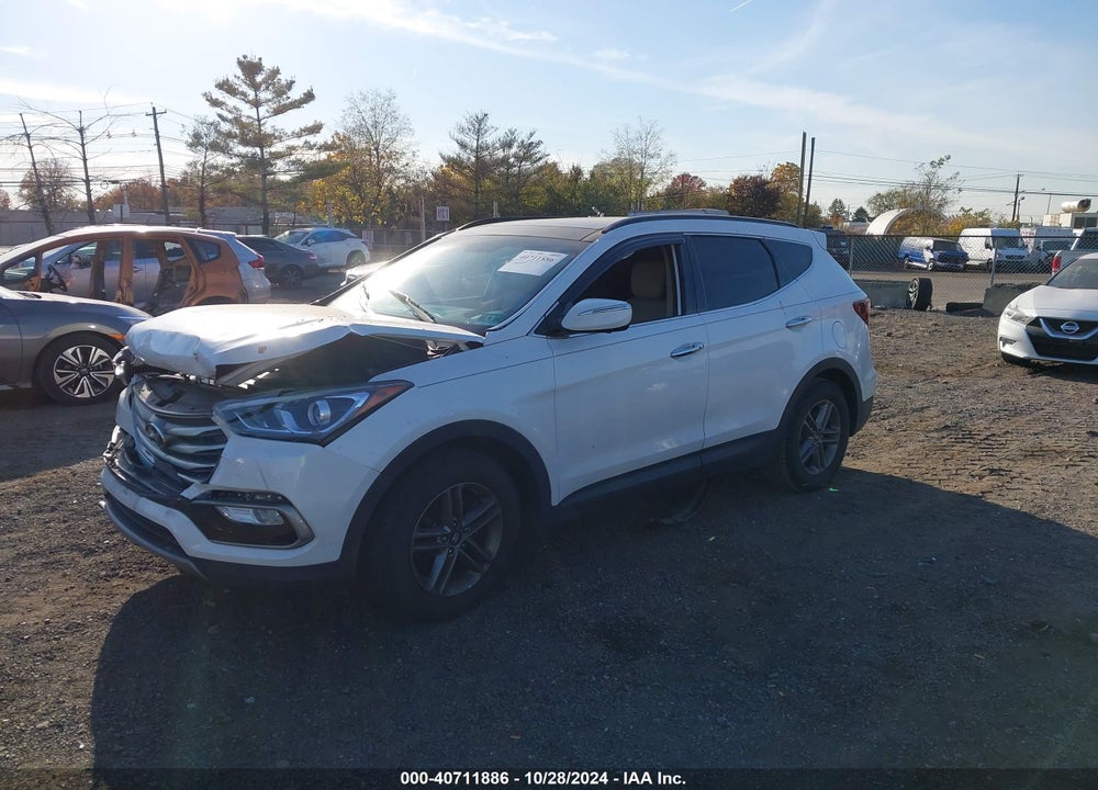 2017 HYUNDAI SANTA FE SPORT 2.4L VIN: 5XYZUDLB3HG389738