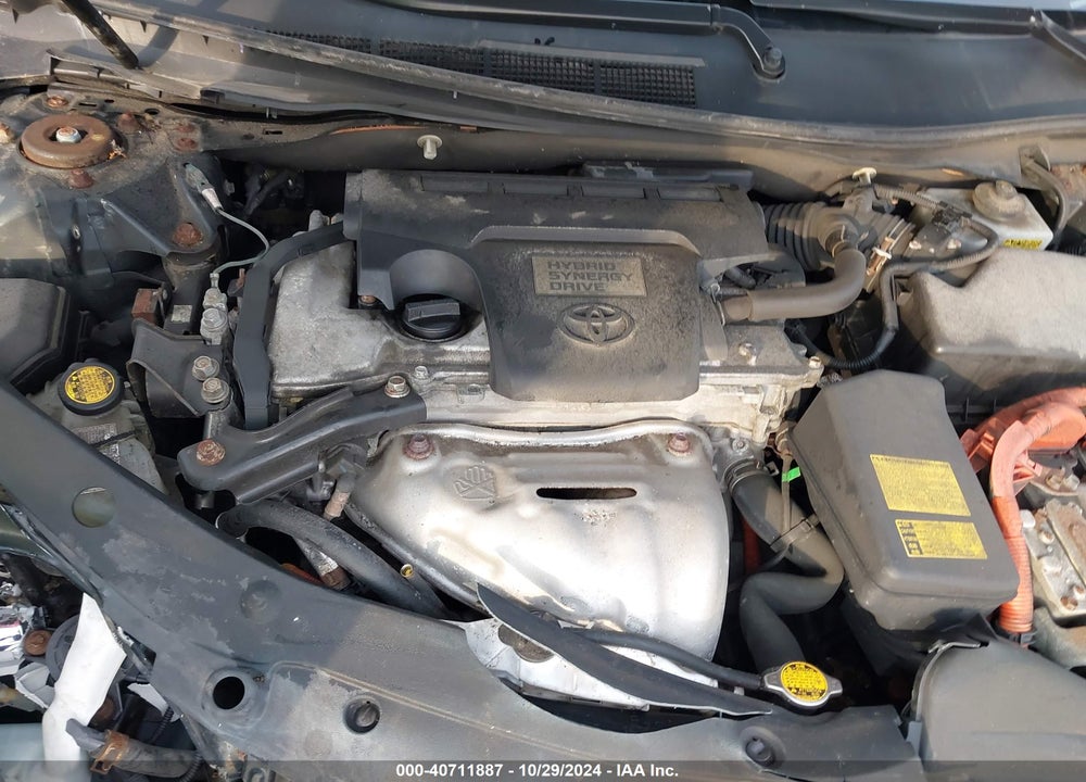 2012 TOYOTA CAMRY HYBRID XLE VIN: 4T1BD1FK1CU034291