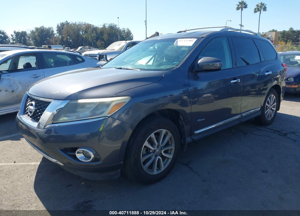 2014 NISSAN PATHFINDER HYBRID SL VIN: 5N1CR2MN0EC651375