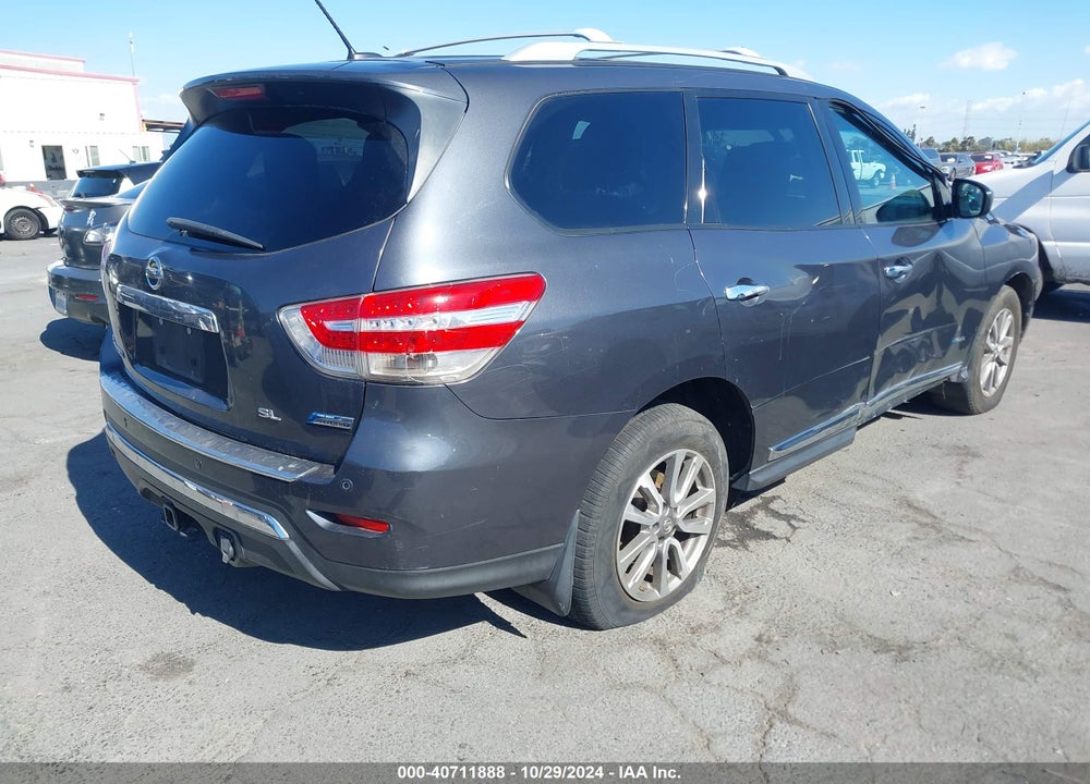 2014 NISSAN PATHFINDER HYBRID SL VIN: 5N1CR2MN0EC651375