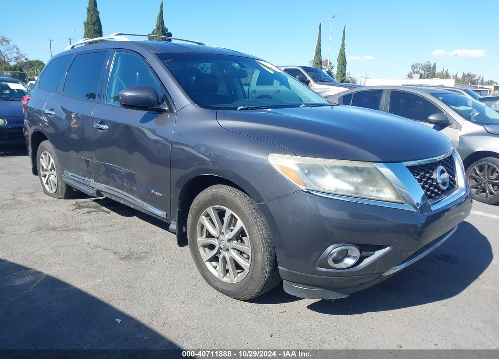 2014 NISSAN PATHFINDER HYBRID SL VIN: 5N1CR2MN0EC651375