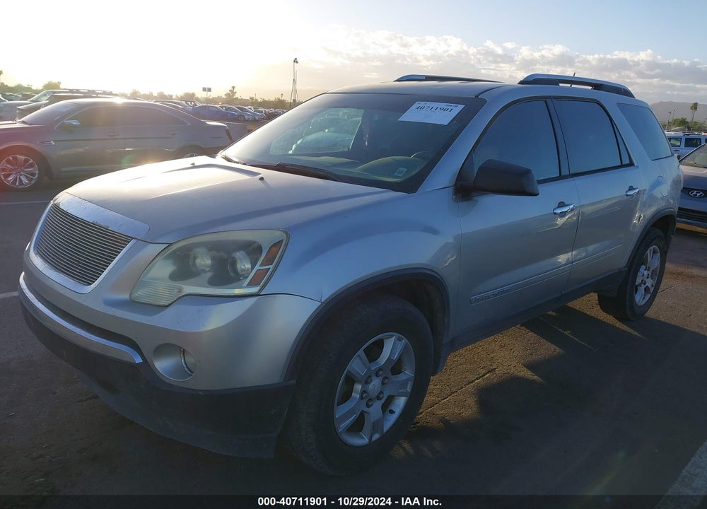 2008 GMC ACADIA SLE-1 VIN: 1GKER13708J252626