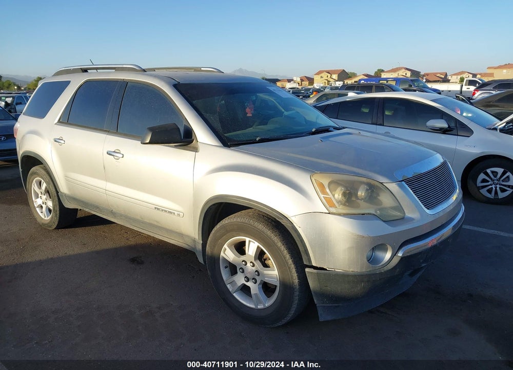2008 GMC ACADIA SLE-1 VIN: 1GKER13708J252626