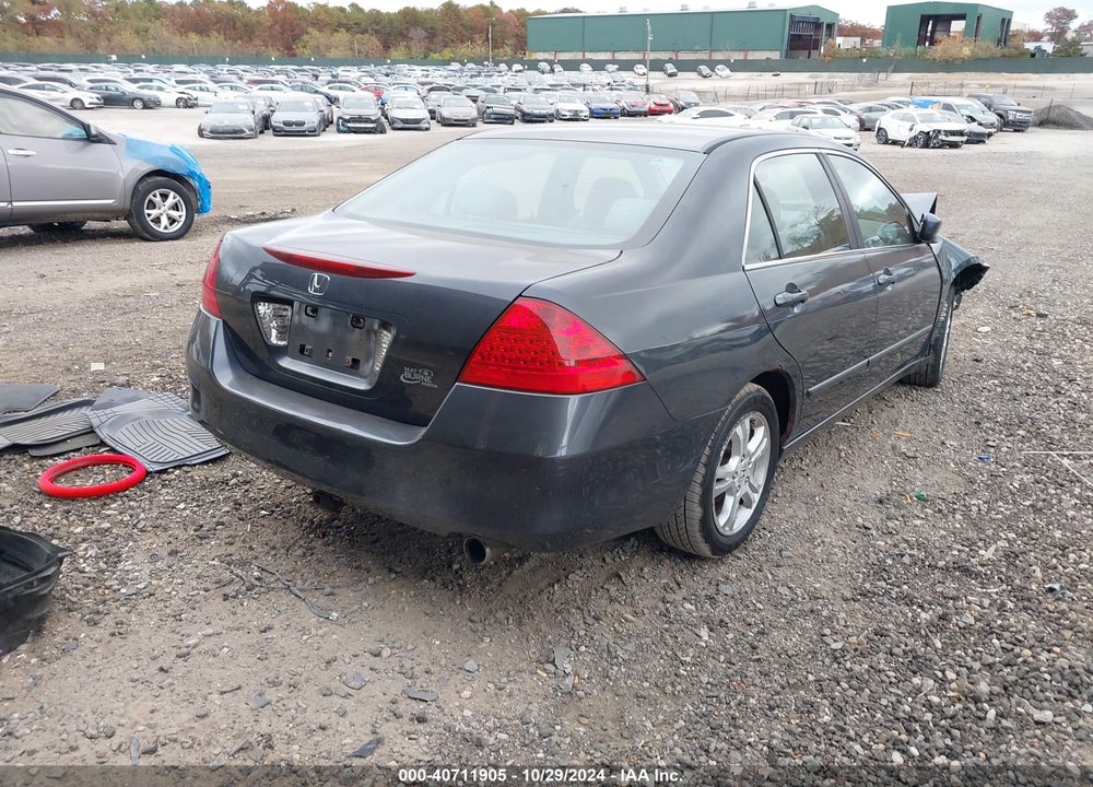 2007 HONDA ACCORD 2.4 SE VIN: 1HGCM56307A041752