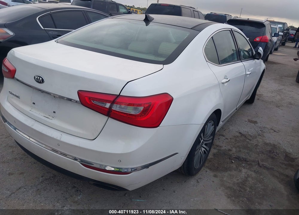 2015 KIA CADENZA PREMIUM VIN: KNALN4D71F5186783