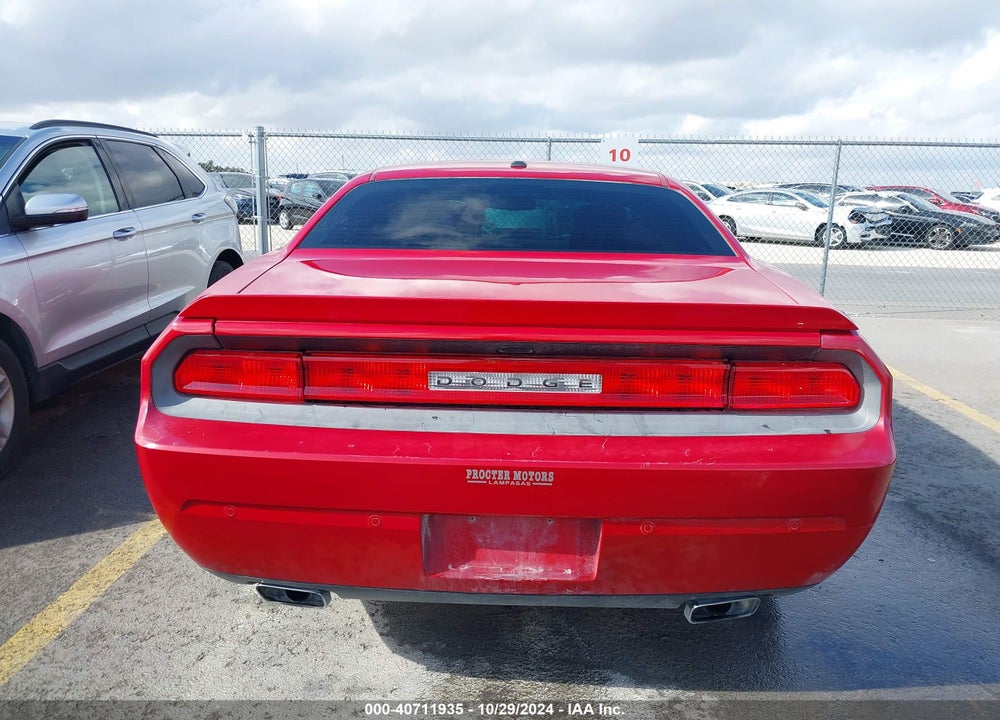 2013 DODGE CHALLENGER SXT PLUS VIN: 2C3CDYAG7DH549471