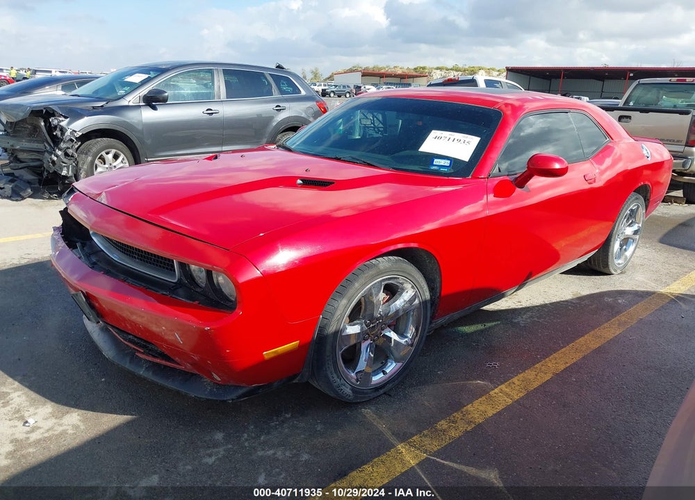 2013 DODGE CHALLENGER SXT PLUS VIN: 2C3CDYAG7DH549471