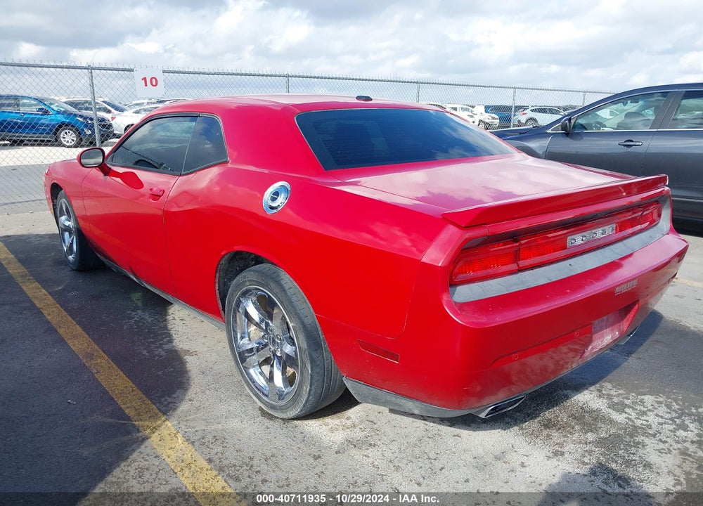 2013 DODGE CHALLENGER SXT PLUS VIN: 2C3CDYAG7DH549471