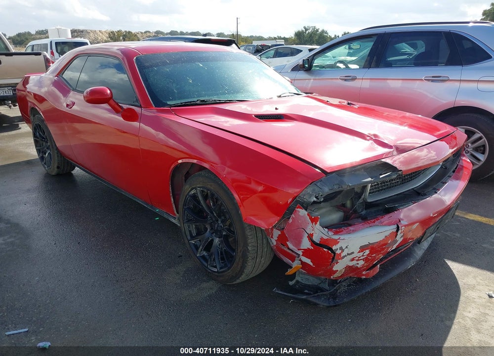 2013 DODGE CHALLENGER SXT PLUS VIN: 2C3CDYAG7DH549471