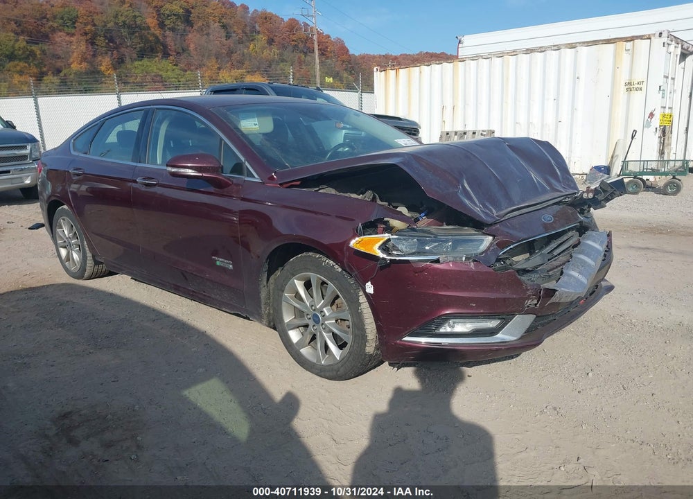 2017 FORD FUSION ENERGI TITANIUM VIN: 3FA6P0SU7HR255252