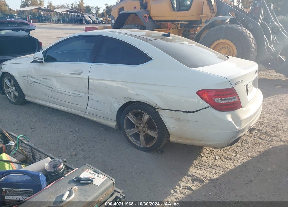 2012 MERCEDES-BENZ C 250 VIN: WDDGJ4HB4CF779404