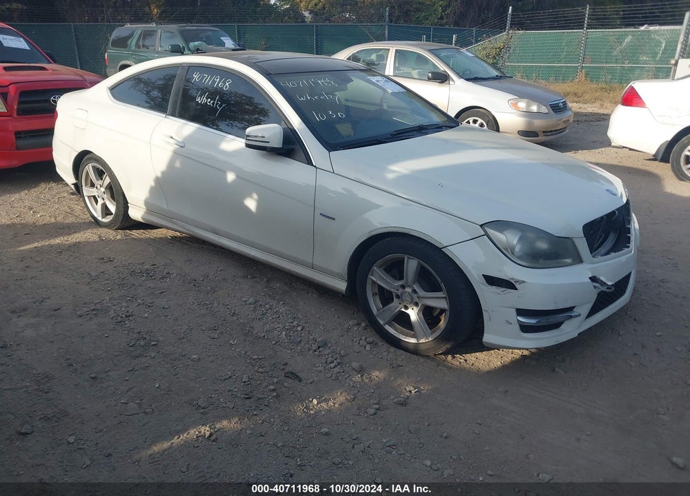 2012 MERCEDES-BENZ C 250 VIN: WDDGJ4HB4CF779404