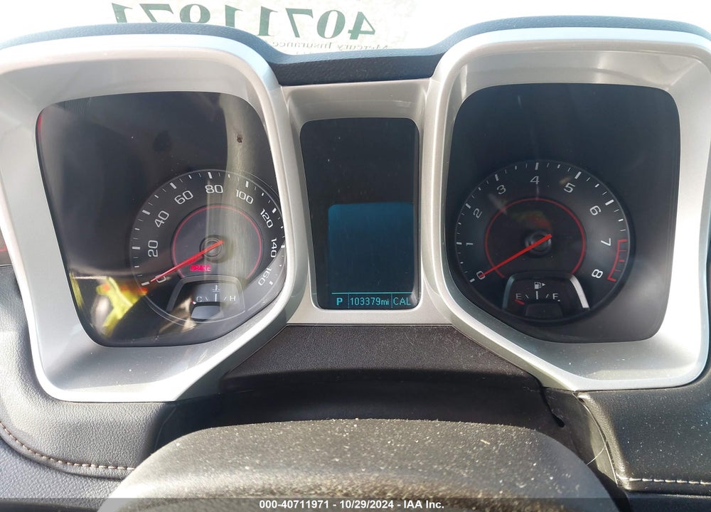 2013 CHEVROLET CAMARO 2LT VIN: 2G1FC1E37D9243397