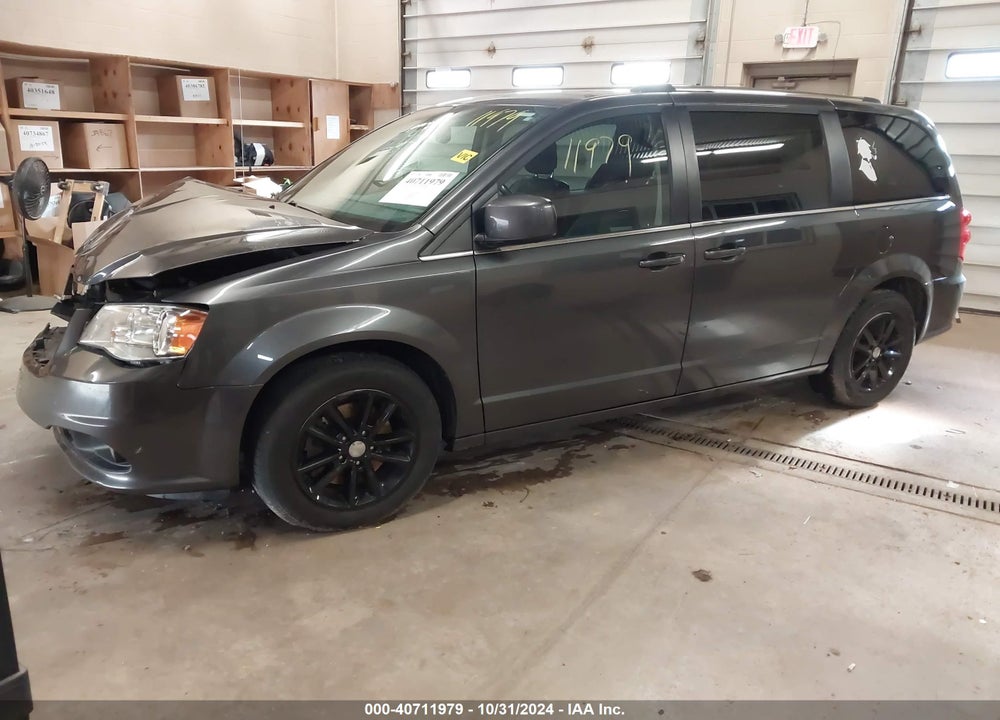 2018 DODGE GRAND CARAVAN SXT VIN: 2C4RDGCG2JR341890
