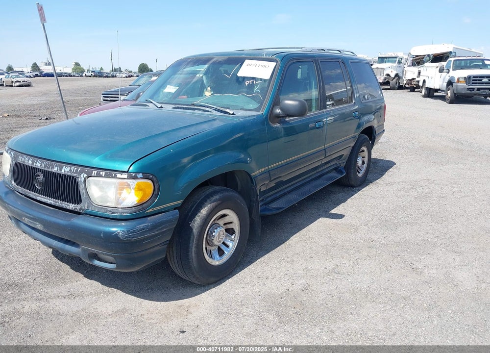 1998 MERCURY MOUNTAINEER VIN: 4M2ZU52P6WUJ37166