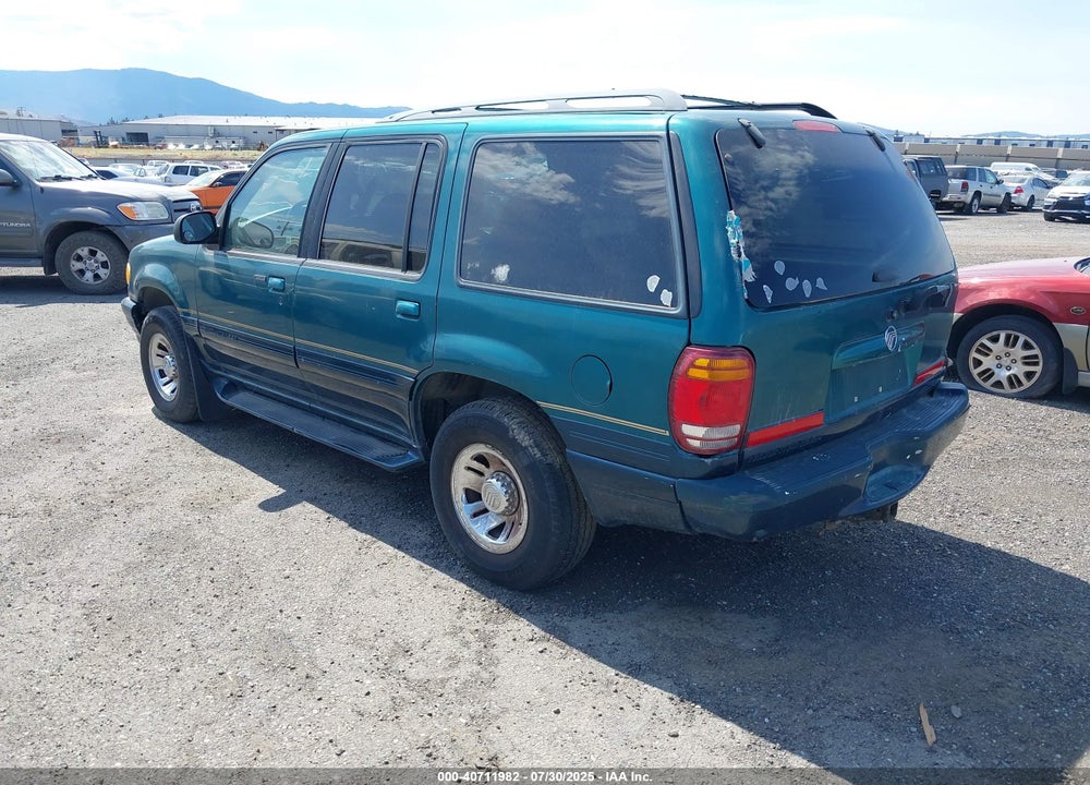 1998 MERCURY MOUNTAINEER VIN: 4M2ZU52P6WUJ37166