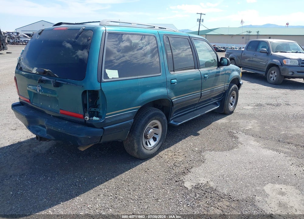 1998 MERCURY MOUNTAINEER VIN: 4M2ZU52P6WUJ37166
