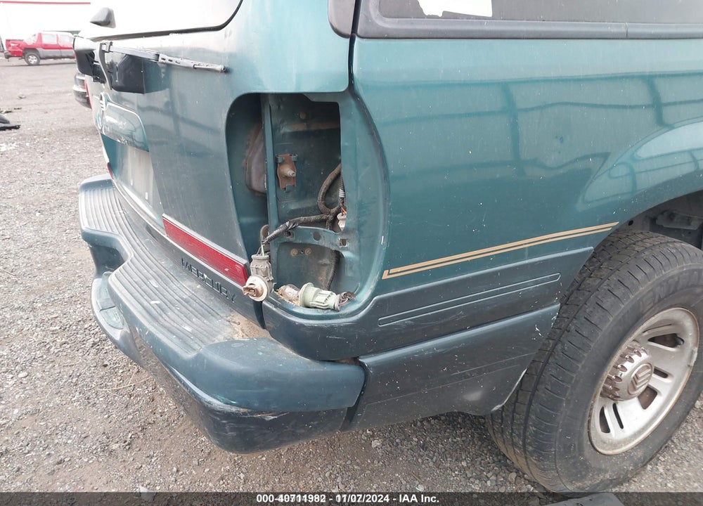 1998 MERCURY MOUNTAINEER VIN: 4M2ZU52P6WUJ37166