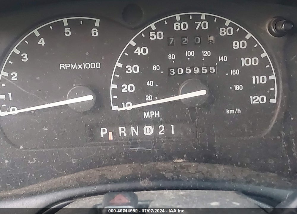 1998 MERCURY MOUNTAINEER VIN: 4M2ZU52P6WUJ37166