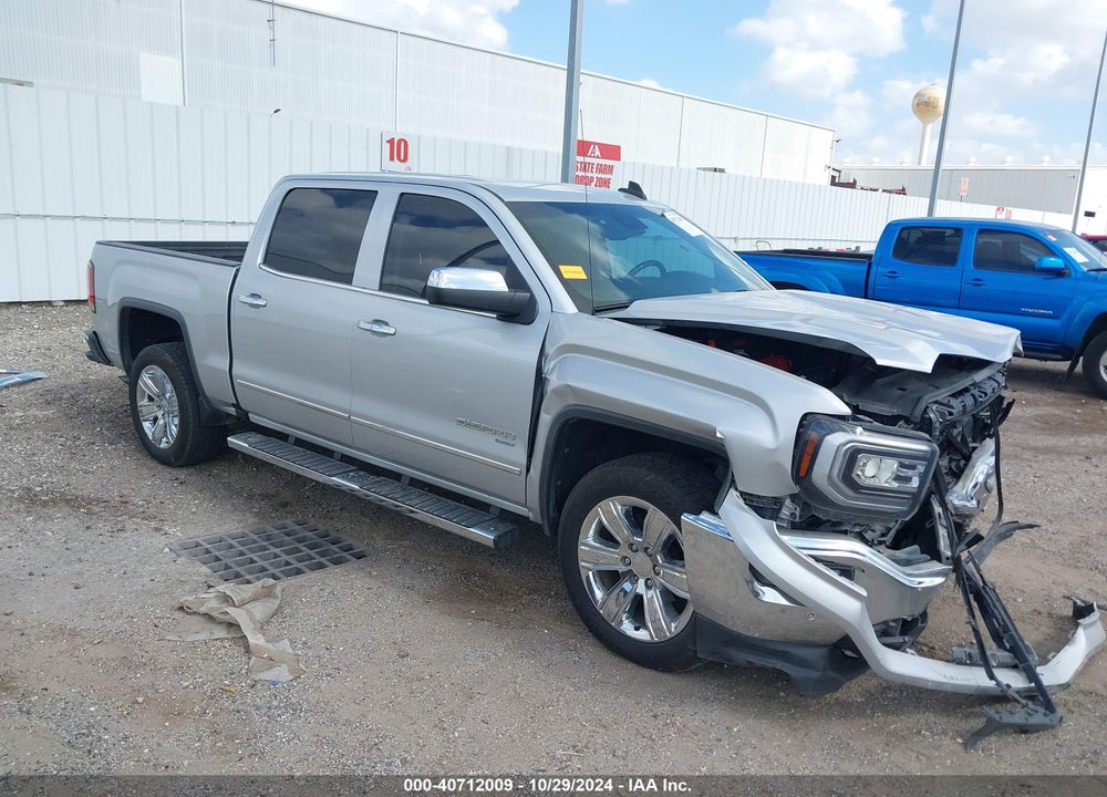 2018 GMC SIERRA 1500 SLT VIN: 3GTU1NER6JG348319