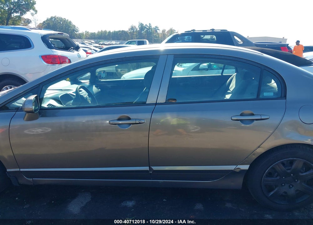 2008 HONDA CIVIC LX VIN: 2HGFA16508H317107