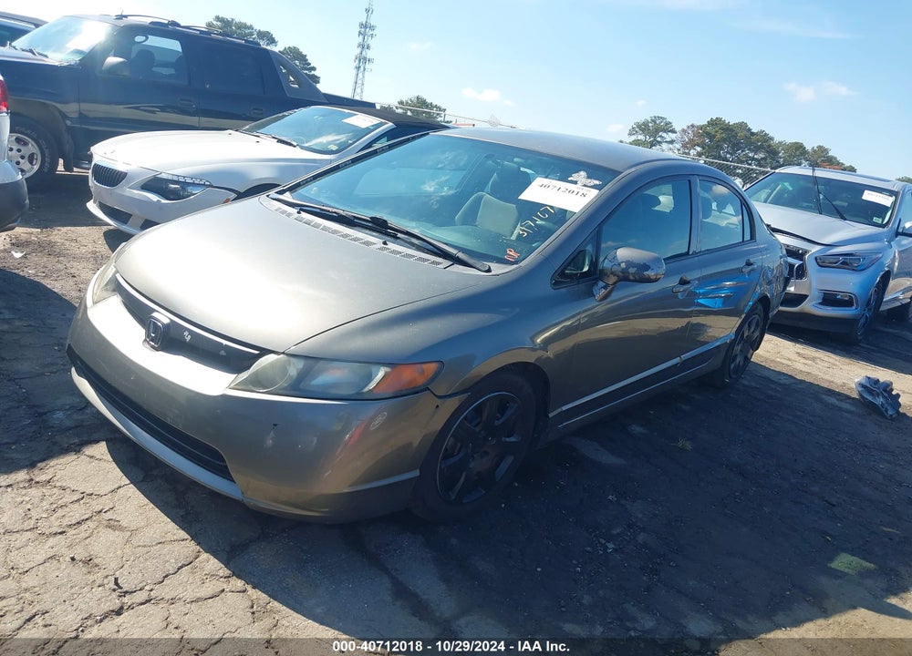 2008 HONDA CIVIC LX VIN: 2HGFA16508H317107