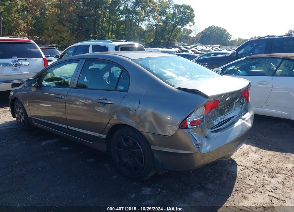 2008 HONDA CIVIC LX VIN: 2HGFA16508H317107