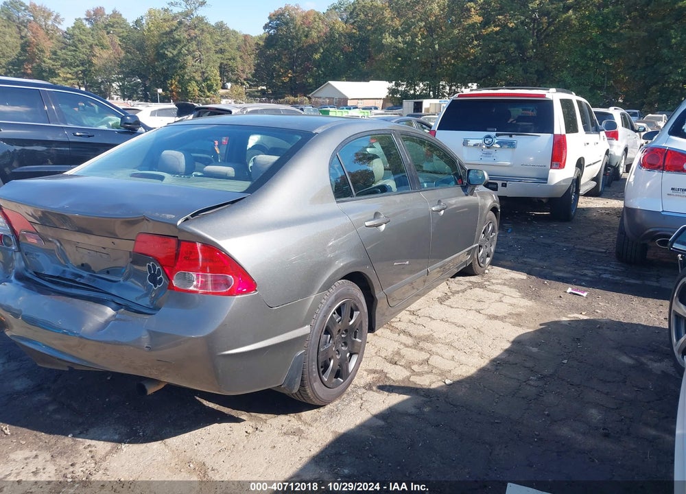 2008 HONDA CIVIC LX VIN: 2HGFA16508H317107