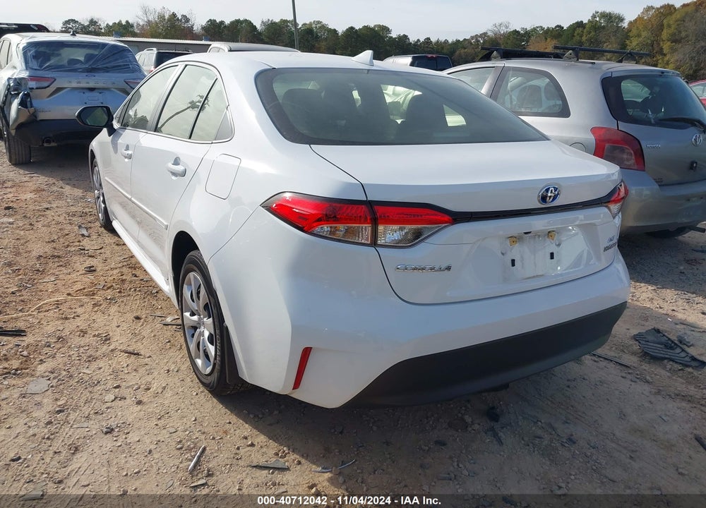 2024 TOYOTA COROLLA HYBRID LE VIN: JTDBCMFE3RJ017022