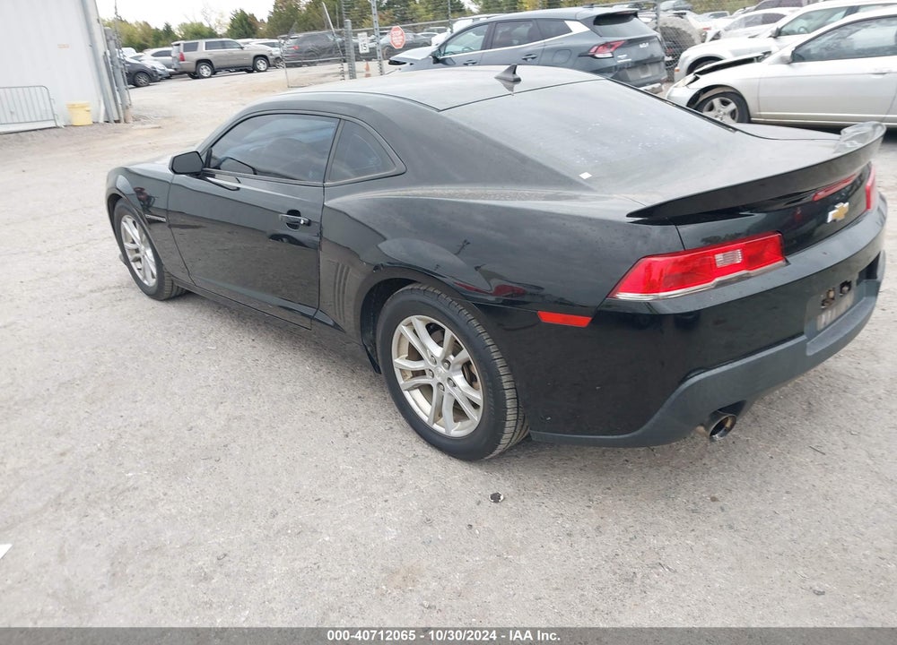 2015 CHEVROLET CAMARO 2LS VIN: 2G1FB1E36F9176524